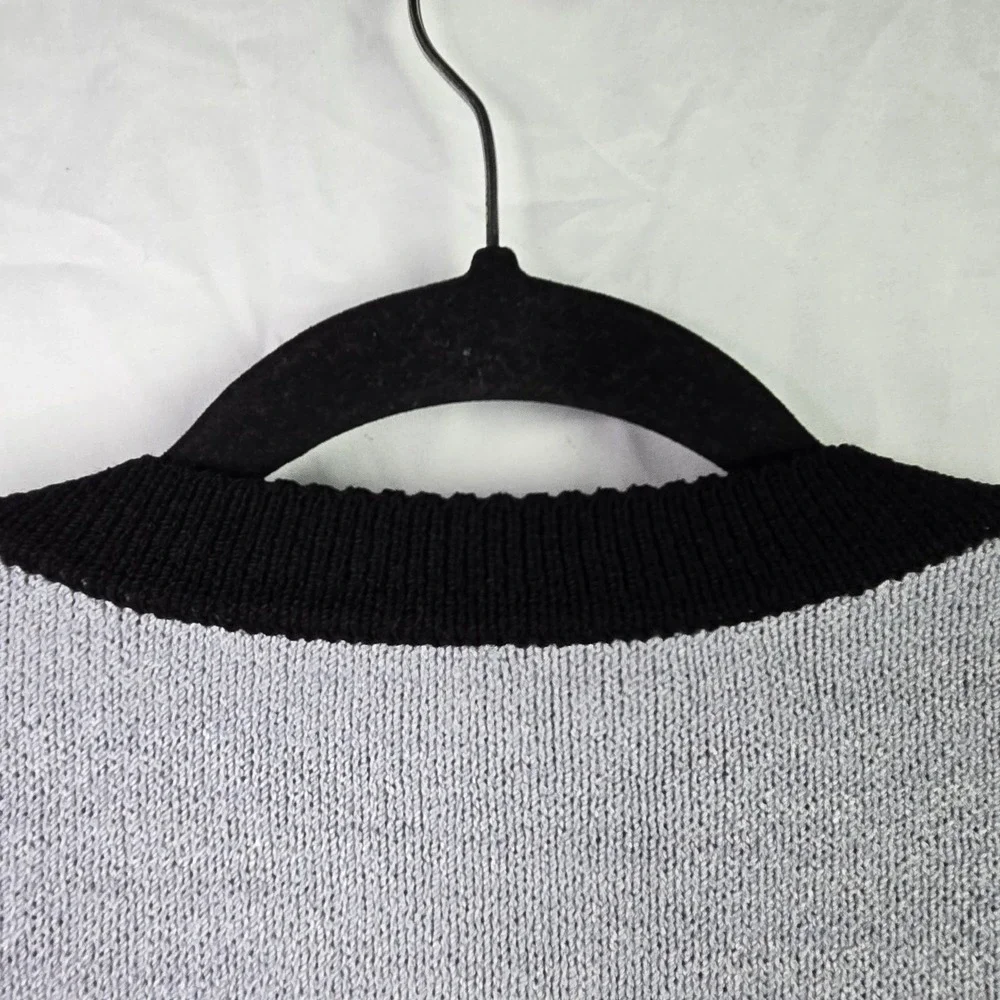 Vintage Margaret O'Leary Wool Blend Open‎ Sweater Jacket Women's Medium Career - Picture 6 of 8